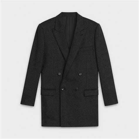 celine red flannel|Celine ladies wool jackets.